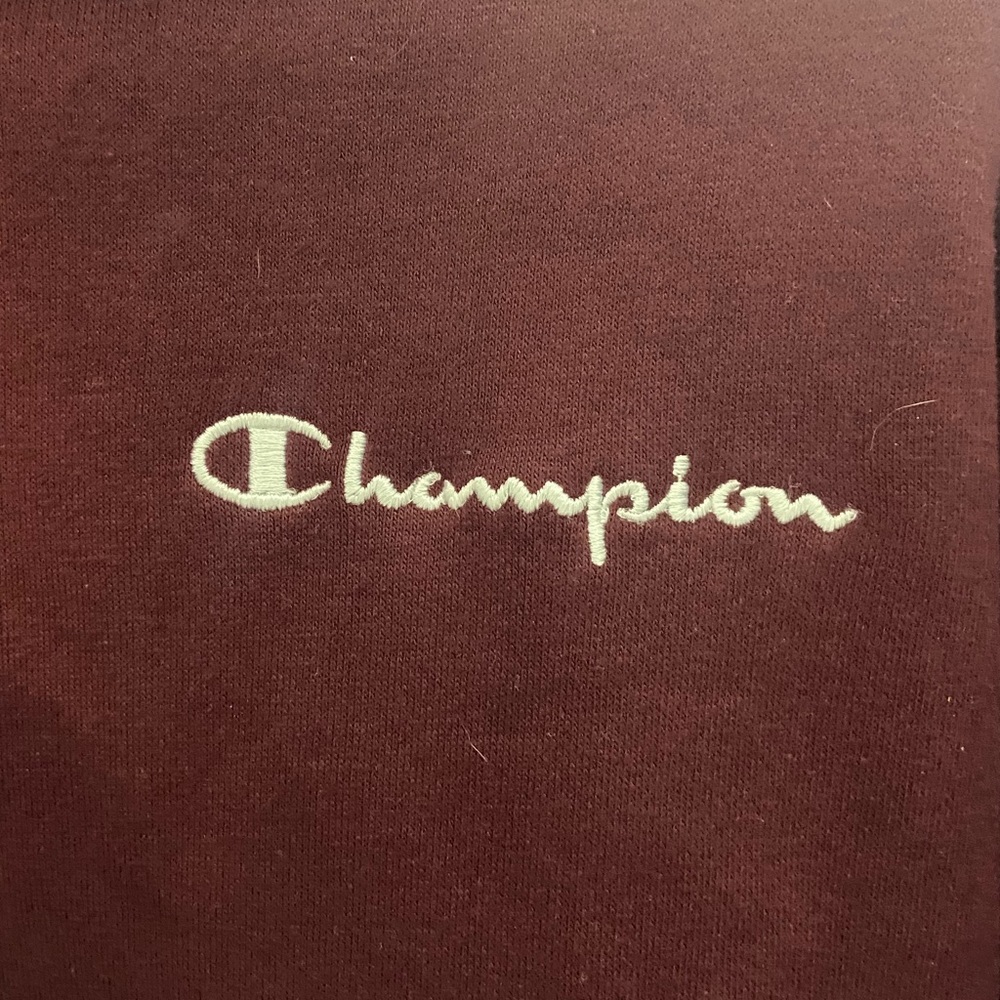 (SOLD) Mens Champion Spellout Hoodie - Picture 3 of 4